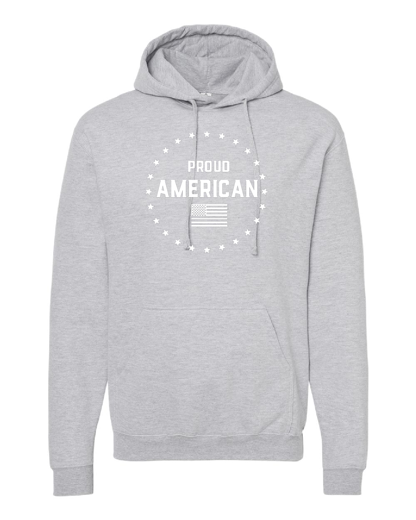 Proud American Hoodies (WHITE TEXT)