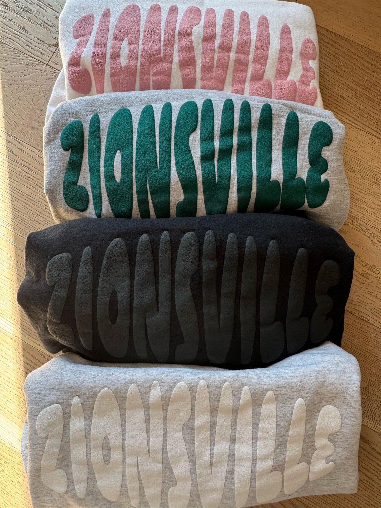 ZIONSVILLE PUFF (HEATHER LIGHT GREY)