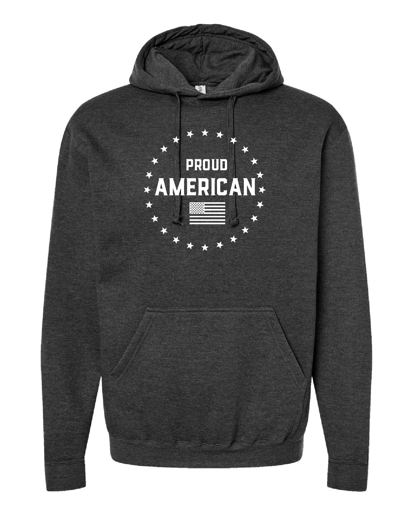 Proud American Hoodies (WHITE TEXT)