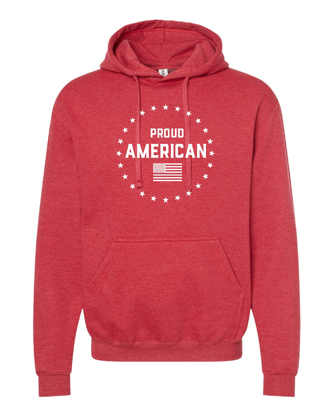 Proud American Hoodies (WHITE TEXT)
