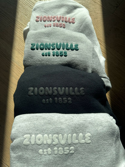 ZIONSVILLE PUFF (HEATHER LIGHT GREY)