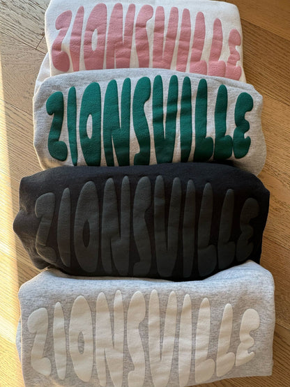 ZIONSVILLE PUFF (HEATHER LIGHT GREY)