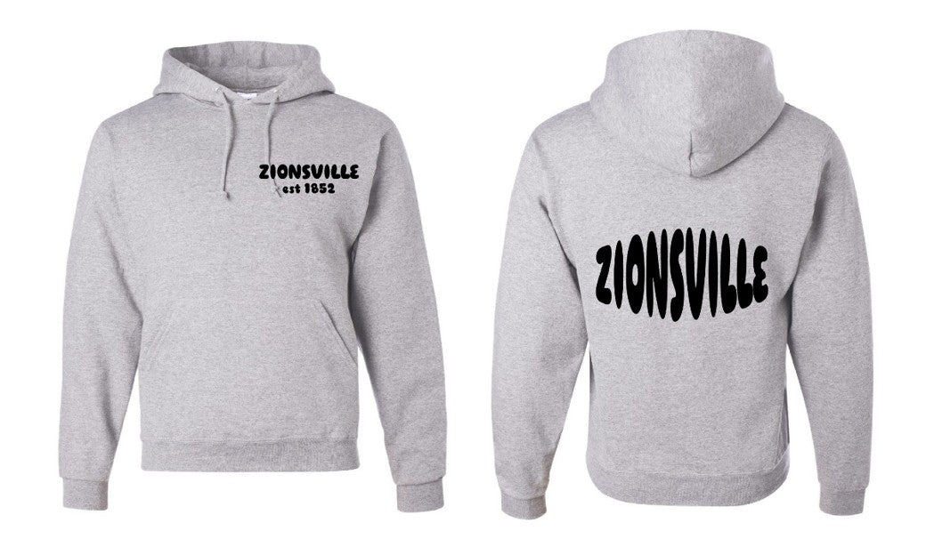 ZIONSVILLE PUFF (HEATHER LIGHT GREY)