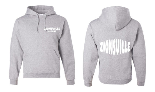ZIONSVILLE PUFF (HEATHER LIGHT GREY)